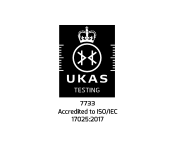 UKAS 7733 Accredited Logo